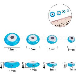 Handmade Evil Eye Lampwork Beads&nbsp;LAMP-NB0001-02