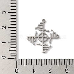 Non-Tarnish Viking 304 Stainless Steel Pendants&nbsp;STAS-U010-08P