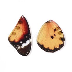 Epoxy Resin Butterfly Wing Pendants&nbsp;RESI-T057-86C