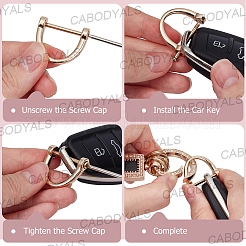 PU Leather Keychains&nbsp;KEYC-WH20008-25C