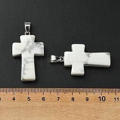 Natural Howlite Pendants&nbsp;GG-K002-11S