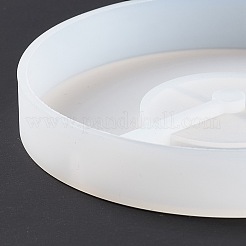 Flat Round LED Art Light Display Base DIY Silicone Molds&nbsp;DIY-C054-04
