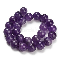 Natural Amethyst Beads Strands&nbsp;G-S033-A01-16mm