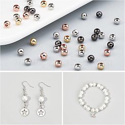 320Pcs 4 Colors Brass Spacer Beads&nbsp;KK-NB0001-67