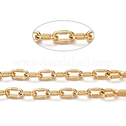 Alloy Paperclip Chains&nbsp;LCHA-I001-05G-RS