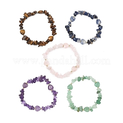 Natural Gemstone Beads Stretch Bracelets for Women&nbsp;BJEW-JB13633