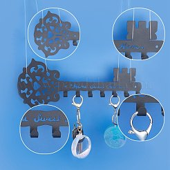 Iron Wall Mounted Hook Hangers&nbsp;AJEW-WH0188-70