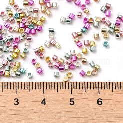 Electroplate Glass Seed Beads&nbsp;SEED-S042-01B-13