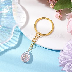 Glass Pendant Keychain&nbsp;KEYC-JKC00971