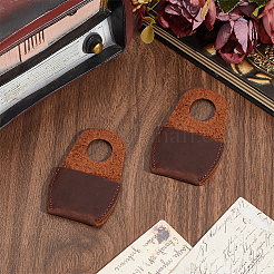 2Pcs Cowhide Thumb Protector for Woodwork Carving&nbsp;AJEW-CL0005-88
