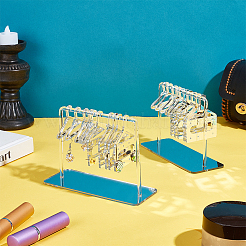 2 Sets Acrylic Earring Display Hanger Rack&nbsp;EDIS-PH0001-42A