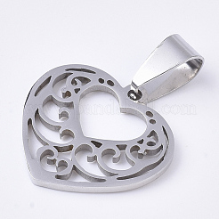 Non-Tarnish 201 Stainless Steel Pendants&nbsp;STAS-N089-05P