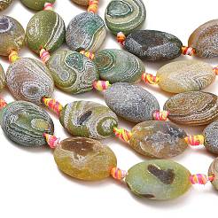Natural Weathered Agate Beads Strands&nbsp;G-A321-Q02-01