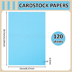Rectangle Cardstock Paper&nbsp;OFST-WH0004-184B