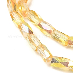 Electroplate Glass Beads Strands&nbsp;GLAA-P068-HR01