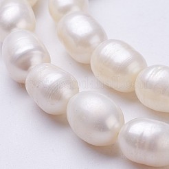 Natural Cultured Freshwater Pearl Beads Strands&nbsp;PEAR-P002-15