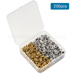Tibetan Style Alloy Tube Bails&nbsp;TIBE-TA0001-17