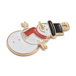 Christmas Theme Alloy Enamel Pendants&nbsp;X-ENAM-Z019-01K