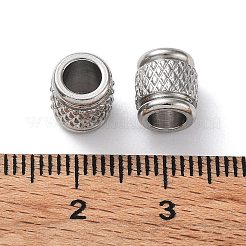 Non-Tarnish 303 Stainless Steel European Beads&nbsp;STAS-Q302-20A-P