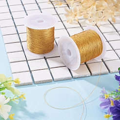 2 Rolls Round PET Metallic Thread&nbsp;MCOR-TADJ0001-01A-01