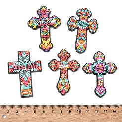 Mexico Theme Inspirational Quotes PVC Plastic Cabochons&nbsp;PL-CBAEA65-06