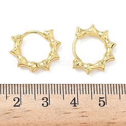 Brass Hoop Earrings&nbsp;EJEW-F383-05G