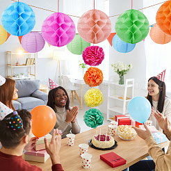 24Pcs 24 Styles Paper Round Lantern Party Decor&nbsp;AJEW-NB0009-25