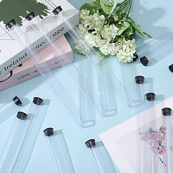 Acrylic Incense Storage Tube with Black Cap for Incense Sticks&nbsp;AJEW-WH0561-31