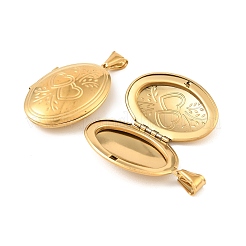 316 Stainless Steel Locket Pendants&nbsp;STAS-K321-06G