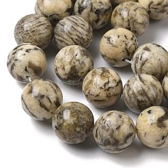 Natural Feldspar Beads Strands&nbsp;G-F818-A06-14mm-01