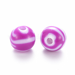 Opaque Striped Acrylic Beads&nbsp;MACR-S373-27A