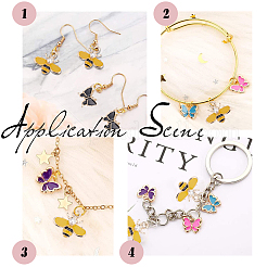 Alloy Enamel Pendants&nbsp;ENAM-BC0001-02