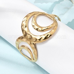 304 Stainless Steel Wide Cuff Bangles&nbsp;SA-CBA90C5-04G