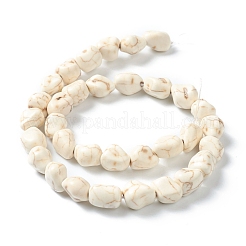 Synthetic Magnesite Beads Strands&nbsp;G-H263-03
