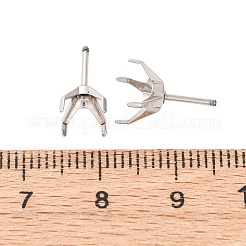 304 Stainless Steel Stud Earring Findings&nbsp;STAS-B091-02A-07P