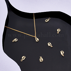 10Pcs Brass Pendants&nbsp;KK-BBC0001-52G