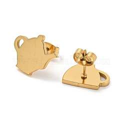 304 Stainless Steel Stud Earrings&nbsp;EJEW-E294-02G
