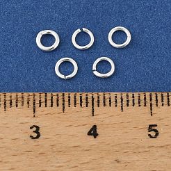 Brass Open Jump Rings&nbsp;KK-H258-03B-S