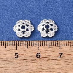 Brass Bead Caps&nbsp;KK-C157-03F-S