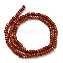 Natural Red Jasper Beads Strands&nbsp;G-Z110-B35-2x4mm