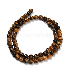 Natural Tiger Eye Beads Strands&nbsp;G-C280-B21-6mm