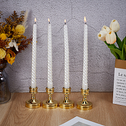 24Pcs Plastic Tall Candlestick Holder&nbsp;CAND-DR0001-01B