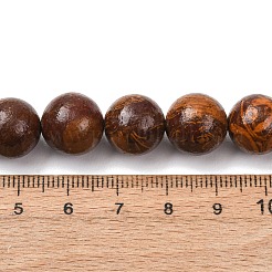Natural Elephant Skin Jasper/Miriam Stone/Calligraphy Stone Beads Strands&nbsp;G-T150-A05-12mm