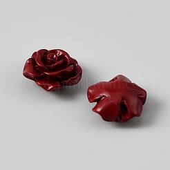 Opaque Resin Beads&nbsp;RESI-WH0035-84