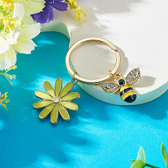 Alloy Enamel Keychains&nbsp;KEYC-TADJ00005