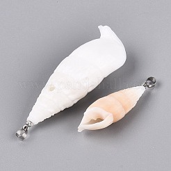 Spiral Shell Big Pendants&nbsp;SHEL-Q029-14P