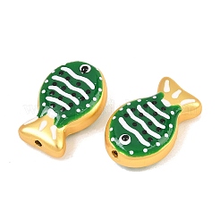 Baking Paint Opaque Glass Enamel Beads&nbsp;GL-CBA4370-01A