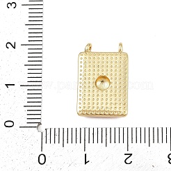 Brass Enamel Pendants&nbsp;KK-L251-01G-D01