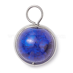 Crackle Glass Pendants&nbsp;PALLOY-JF03255
