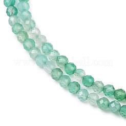 Natural Green Onyx Agate Beads Strands&nbsp;G-L633-A01-3mm